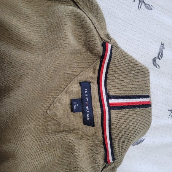 Tommy Hilfiger Light Green Sweater Men - Picture 8 of 9